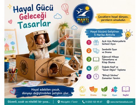 Çocukların Hayal Gücünü Geliştiren En Etkili Aktiviteler